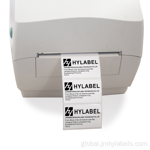 Blank Barcode Label Roll Blank Barcode Label Self Adhesive Direct Thermal Stickers Supplier